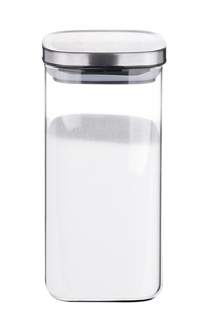 Weis Vorratsdose Glas eckig 1,5 L